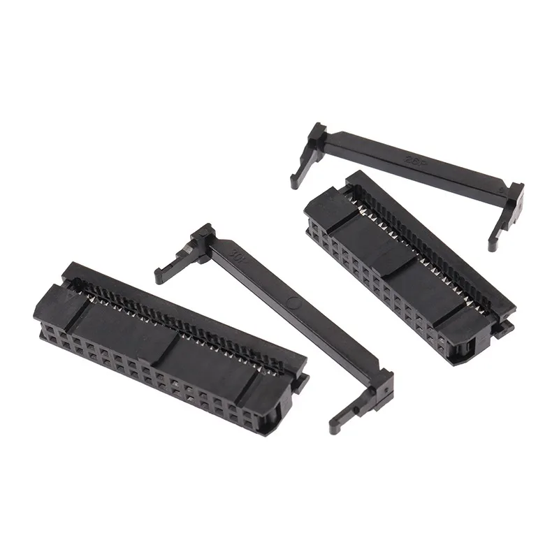 FC رأس مجعد سدادة قرن الثيران ، j2.54mm ، موصل صف ، 8 ، 10 ، 16 ، 20 ، 26 ، 40 ، 50 ، 64P ، وقي ،