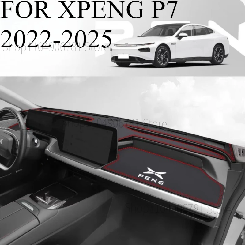

Для XPENG P7 2022-2025 автомобильный коврик для приборной панели, коврик для приборной панели, козырек от солнца, чехол для приборной панели, аксессуары для ковров