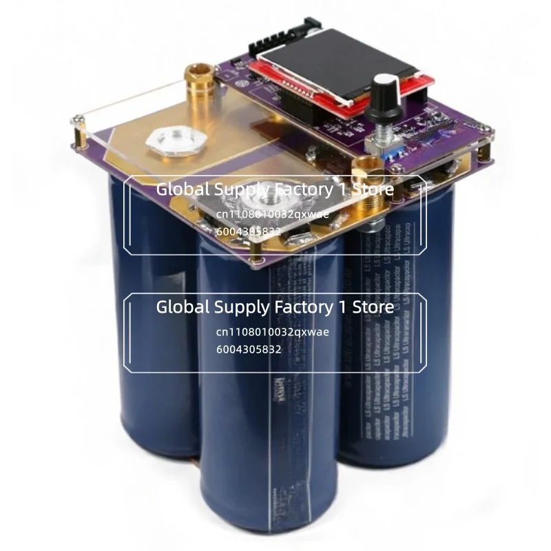 Lithium Battery Spot Welder Super Capacitor Welding Machine Dual Pulse Adjustable Power Mini Welder for Home DIY