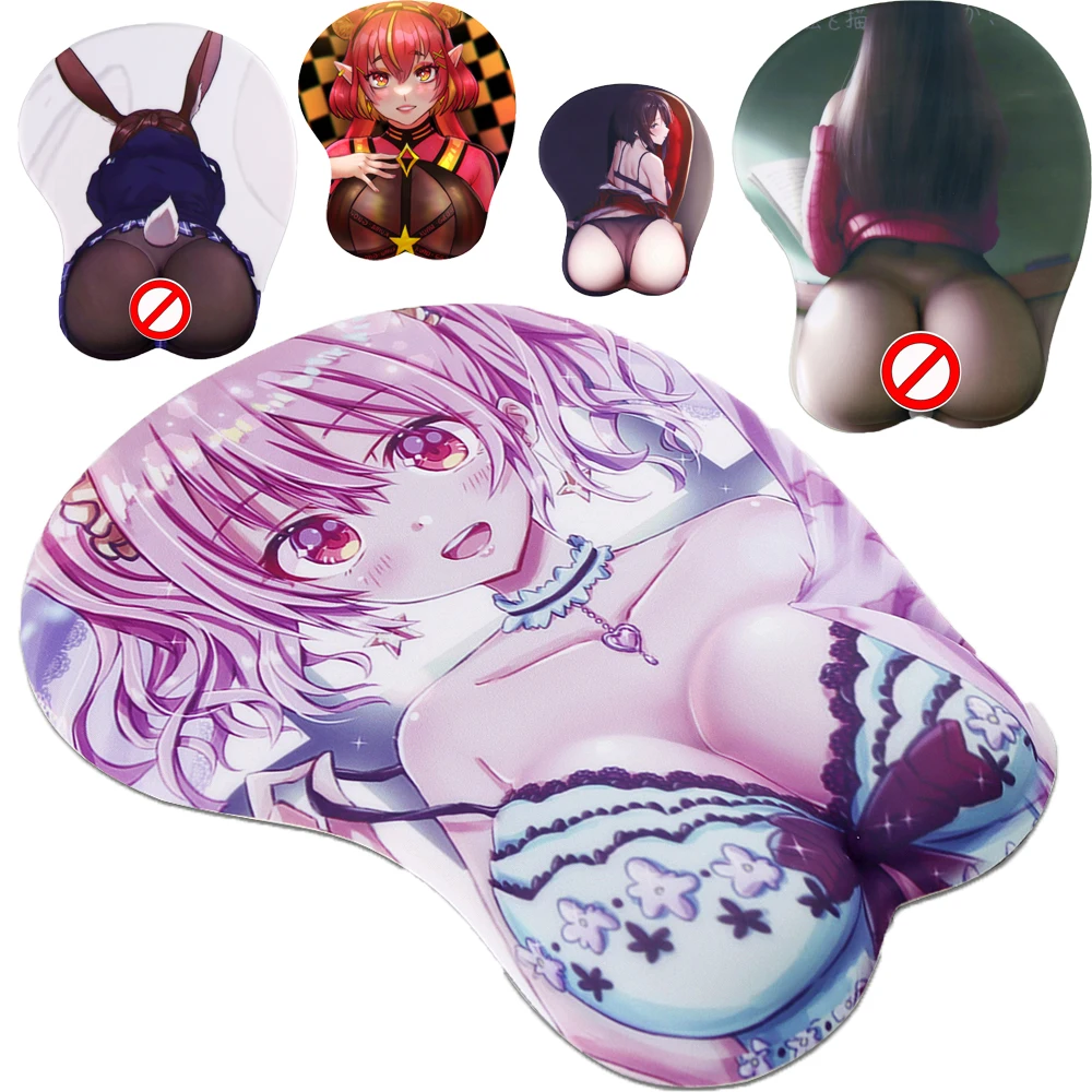 

Wrist Rest Mouse Pad Ergonomic Hand Support Non Slip Gaming Mice Mat Comfortable Mousepad Desktop PC Carpet For Valorant Genshin