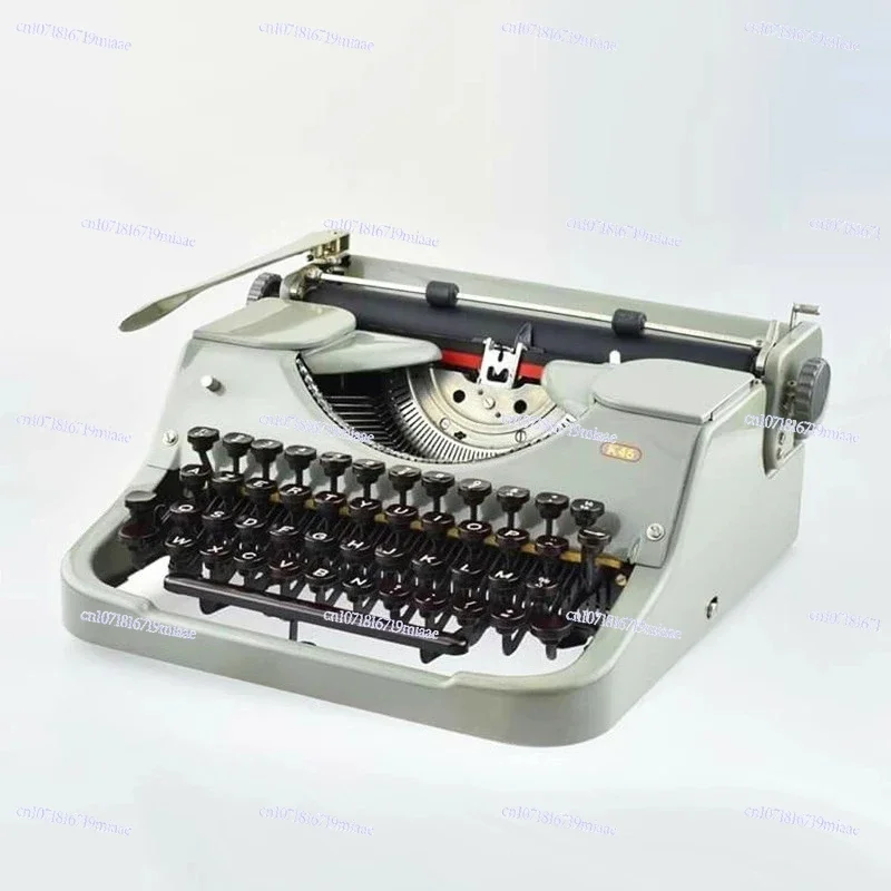 Typewriter Mechanical English-German Keyboard Normal Use Medieval Antiquity Literature and Art