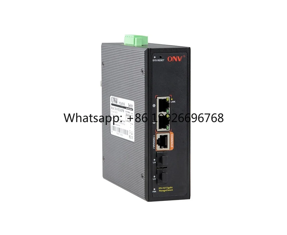 L2 Managed Industrial Ring Network Ethernet Switch 4 Port