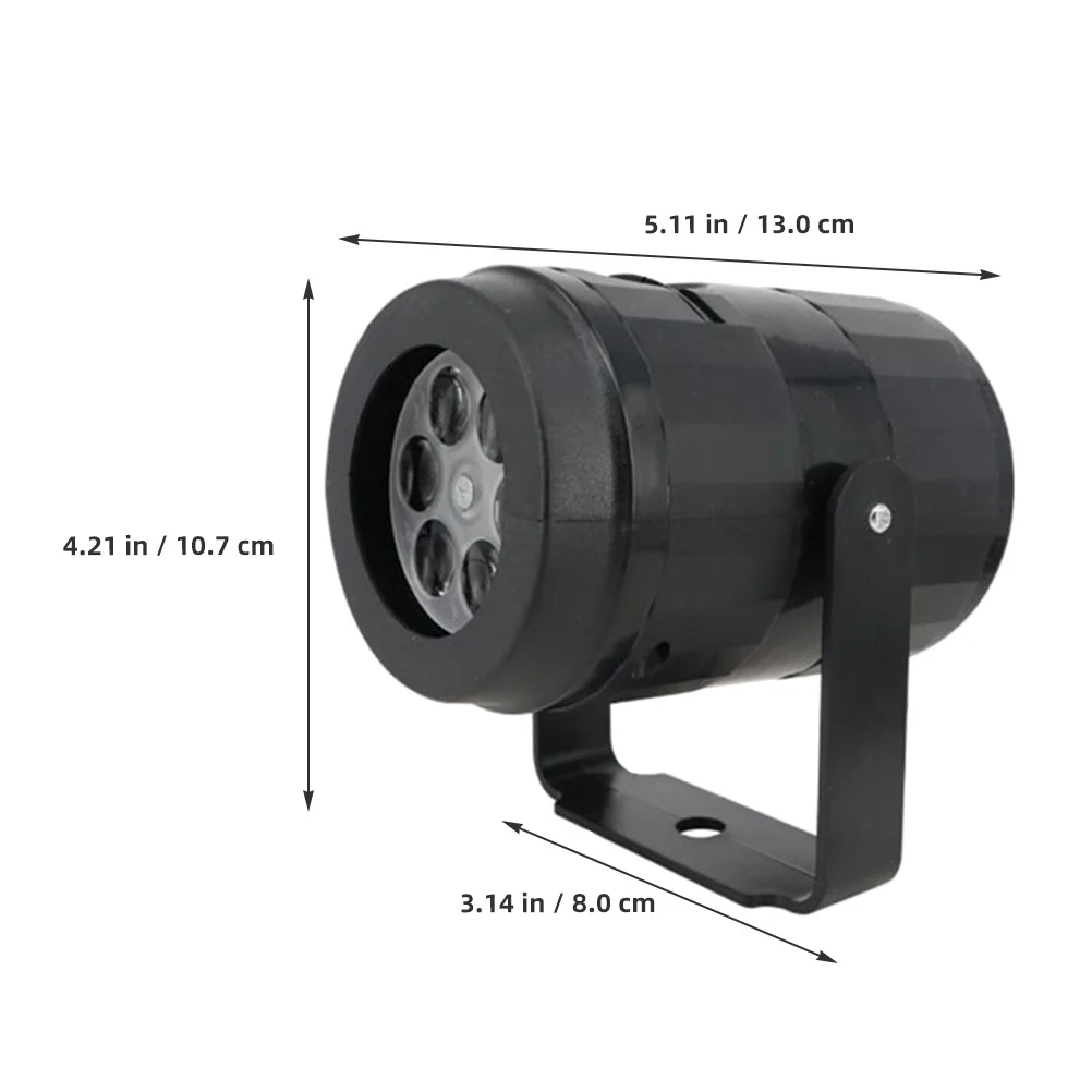 1 قطعة جهاز عرض ليد دوار ضوء السوبر مشرق لتزيين الجدران عطلة عيد الميلاد عيد الهالوين غرفة الحفلات المنزل #5