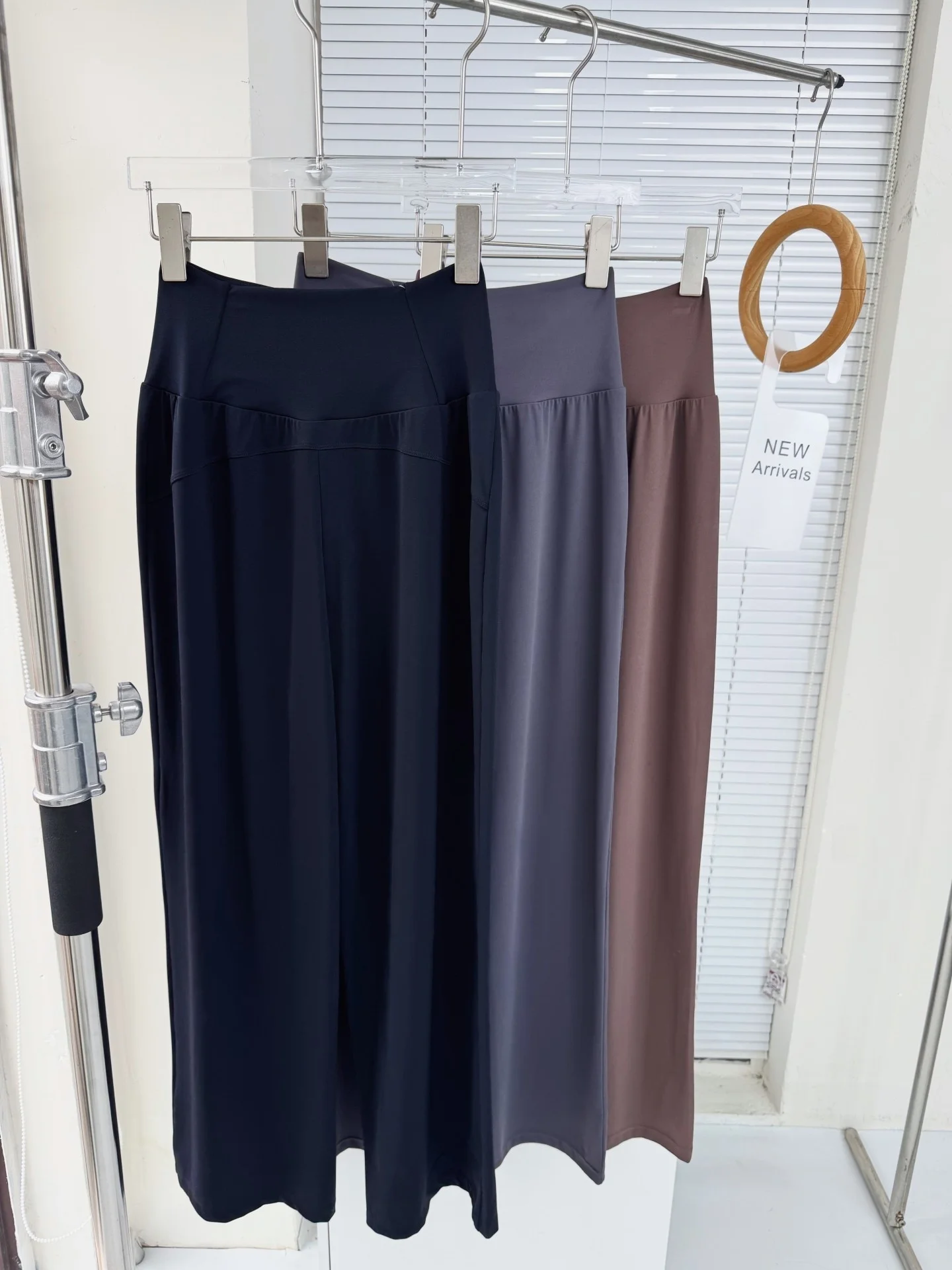 

Slimming Fce Sports Pants Women Loose Casual Wide Leg Fitn Running Yoga Straight Cut Trousers High Waist Nylon Fabric