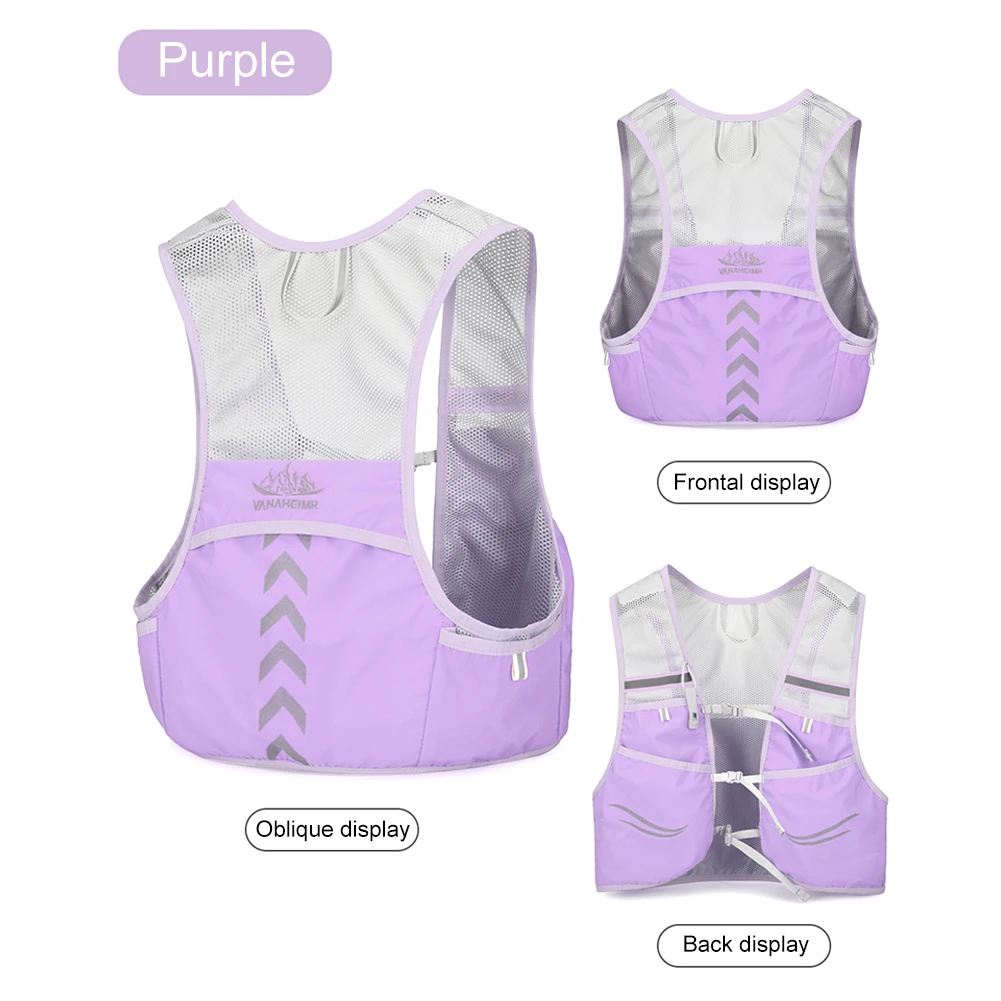 

Outdoor Trail Running Backpack Ultralight Women Men Hydration Vest Running Bag Marathon Bicycle Bag for Marathon Cycling Hiking