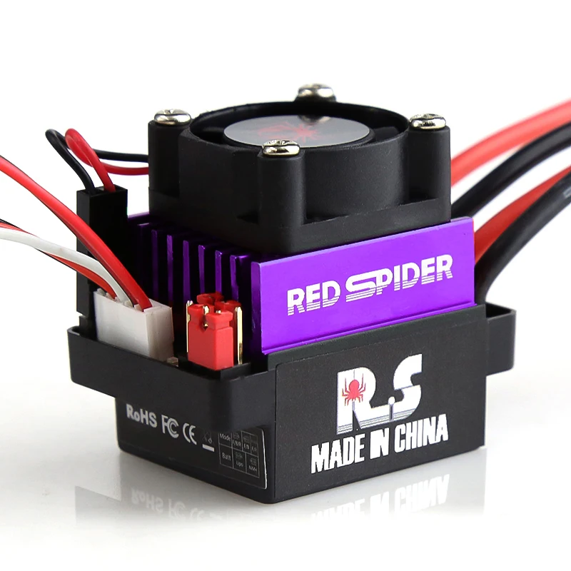 RC Hobby 320A ESC Geborstelde Motor Snelheidsregelaar met 2A BEC Hoogspanning 6-12 V Borstel ESC Voor RC Schip & RC Auto