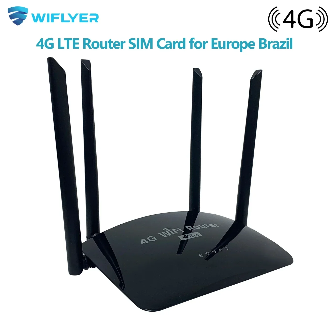 4G LTE Router ซิมการ์ดสําหรับยุโรปบราซิล 300Mbps Wifi Mobile Hotspot MT7620N 580Mhz EU โมดูล WAN LAN 2.4g เสาอากาศ Roteador