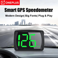 Oneplus Y03 Car GPS HUD Head Up Display Universal Digital Speedometer Projector Km/h Mp/h Big Font Speed Meter Auto Displayer