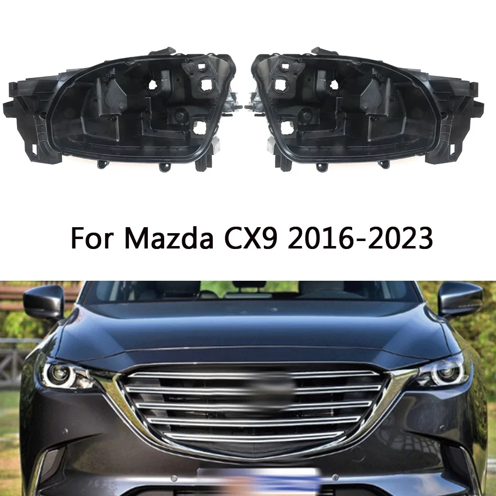 

HTTCY Основание фары для Mazda CX-9 CX9, крышка передней фары автомобиля, линза, стеклянная крышка, корпус, абажур, маска для фар