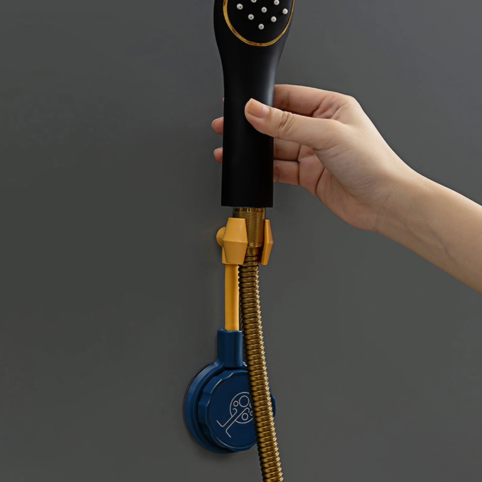 

Shower Bracket Accessories for Bathroom Supplies The Utensils Bathrooms Single Rod Holder Head with Rotatable Nozzle