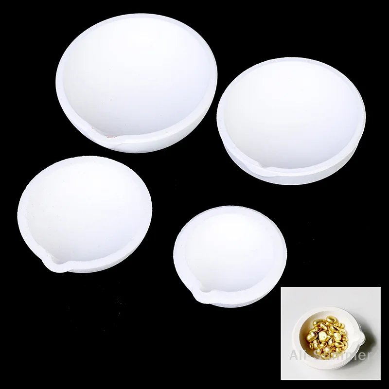 

High Temperature Quartz Silica Melting Crucible for Gold Silver Jewelry Tool