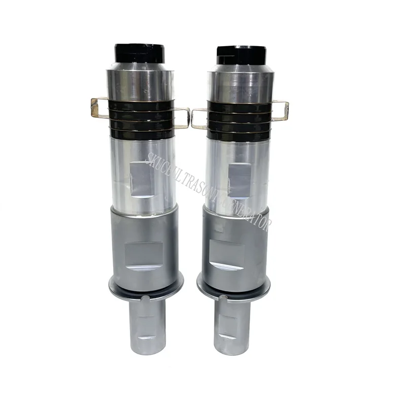 20khz  ultrasonic piezo transducer for 2000W ultrasonic paper cup welding machine