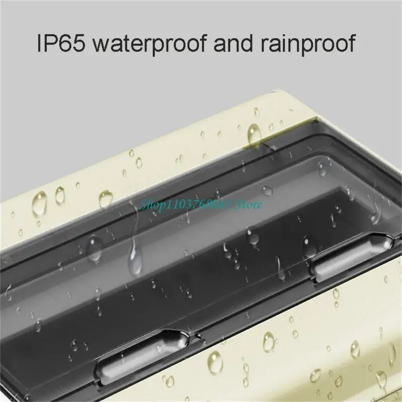 R53F Clear Lid Power Distribution Protections Box IP65 Waterproof 3/5/8/12/18Ways