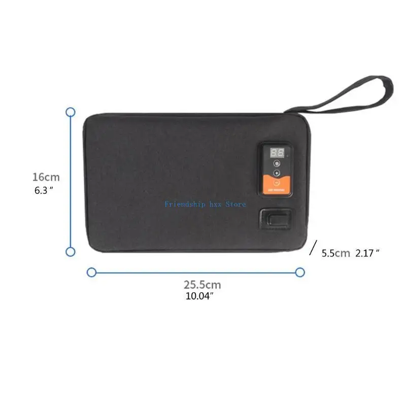 F1CB Portatile per Display USB Wipe Wamer Riscaldamento Dispenser asciugamani bagnati Porta carta velina bagnata per
