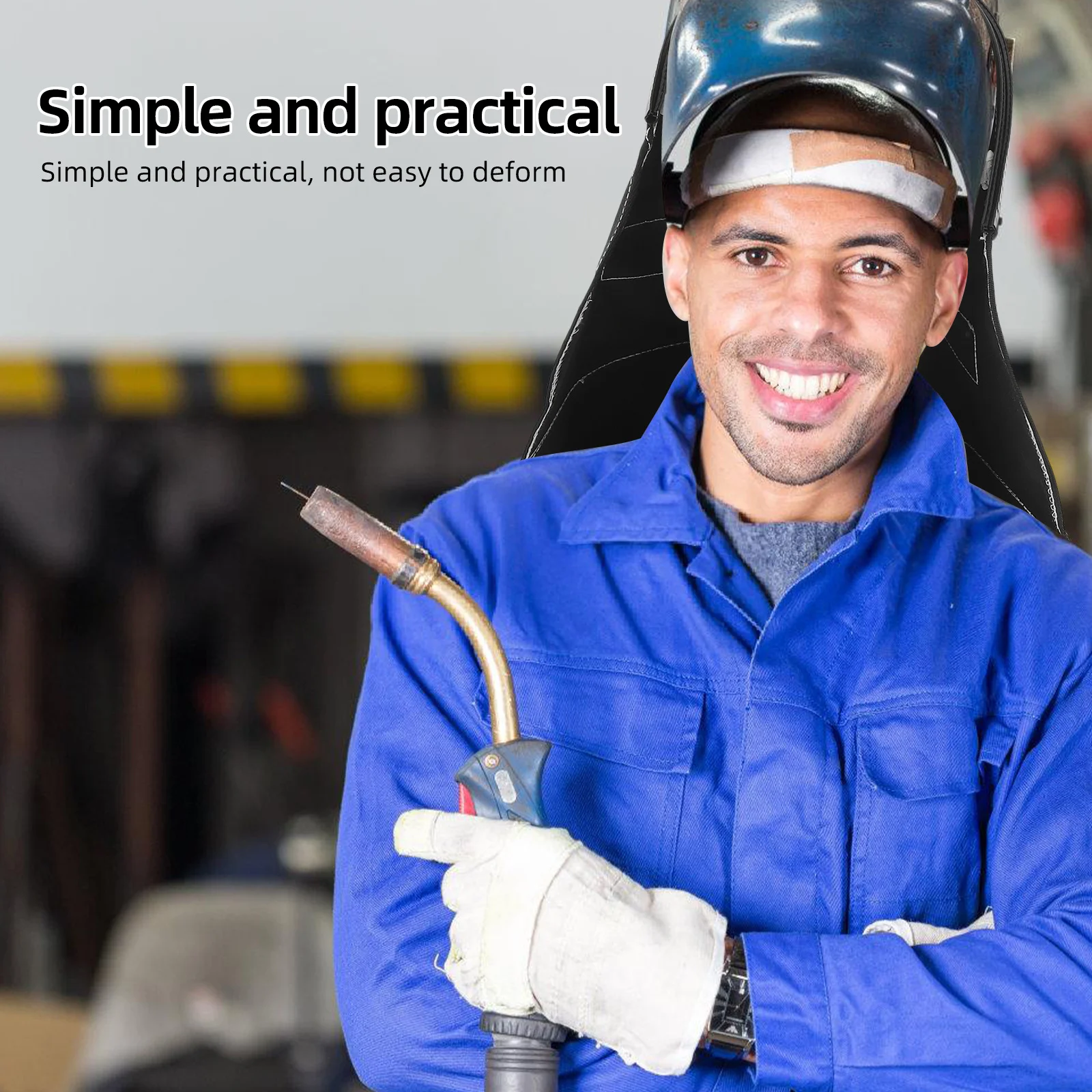 

Welding Cap Headcover Fire-Resistant Full Coverage Head Neck Protection Safety Accessory For Welders Hood