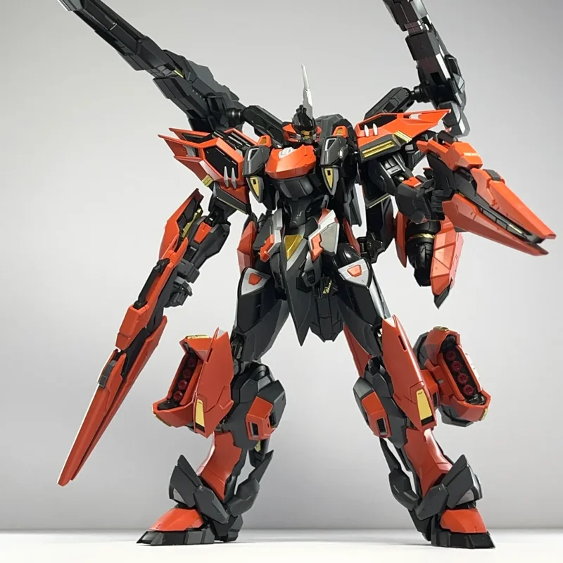 En Stock, escala 1/100, aniquilación artesanal de fisión, marco de aleación terminado, Kit de modelo de figura de acción Mecha Original china, juguete