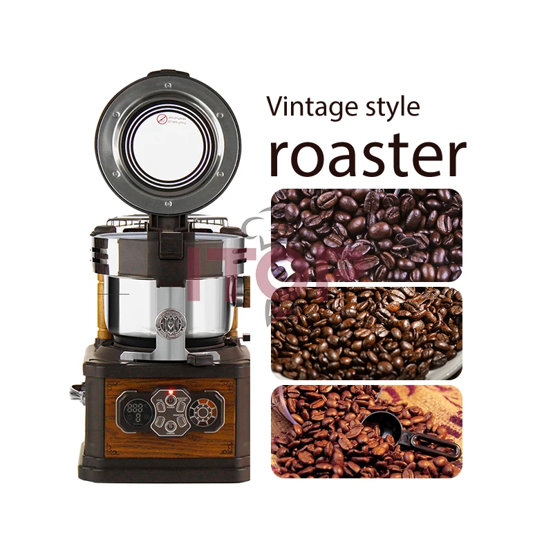 ITOP Coffee Bean Roaster Machine Roast Grain Dry Cereal Roaster Dryer  Commercial 24 Baking Scheme