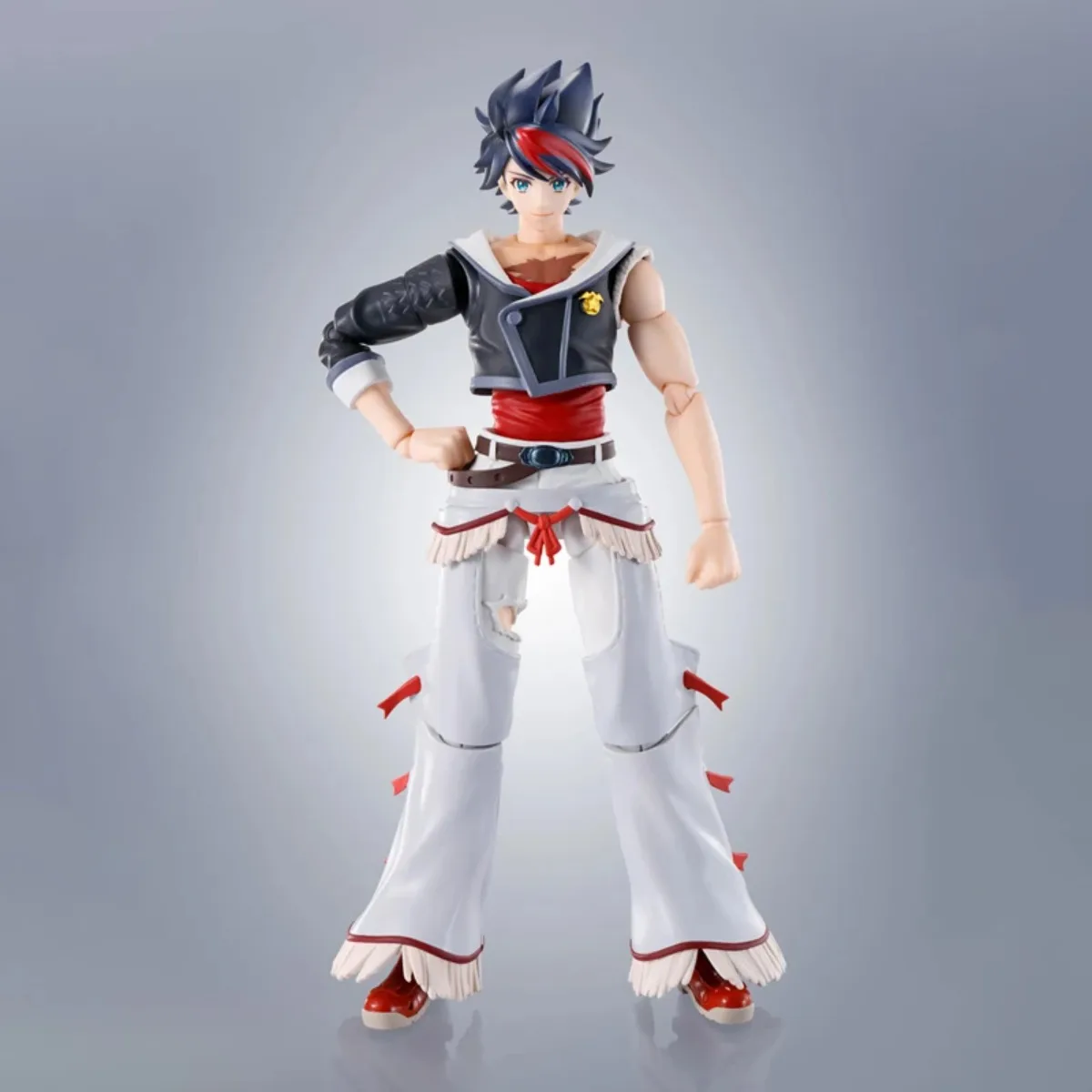 本物のバンダイオリジナルバックアローフィギュアモデルキット SHF 1/12 アニメフィギュアバックアローアクションモデルクリスマスおもちゃギフト子供のための