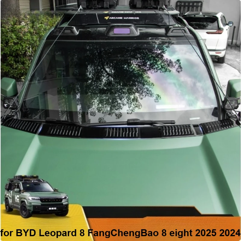C-pillar decorative stickers for BYD Leopard 8 FangChengBao 8 eight 2025 2024 Interior Accessories