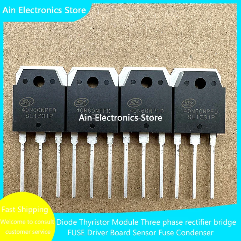 5 unids/lote 20N60FD1 40N60NPFD 40N60FD1 60N60FD1 SGT20N60FD1PN K2601 2SK2601 SGT60N60FD1PN FDA24N40F 24N40F K3878 2SK3878 TO-3P