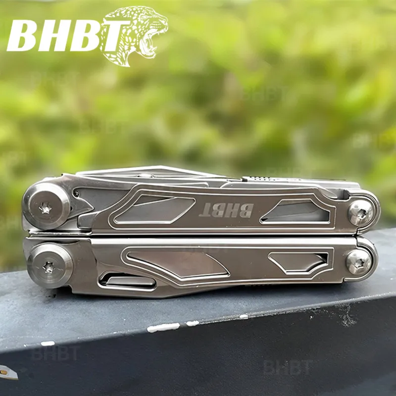 BHBT 37 in 1 Multitool Pliers Folding Multi-functional Tool With Replaceable Saw Blade Portable EDC Outdoor Hand Tools