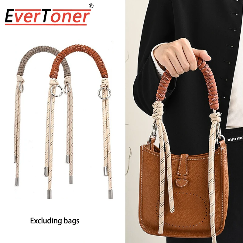 EverToner Women Hand Bag Strap For Ev-lyne Bag Woven Armpit Bags Strap Transformation Bags Accessories Short Strap