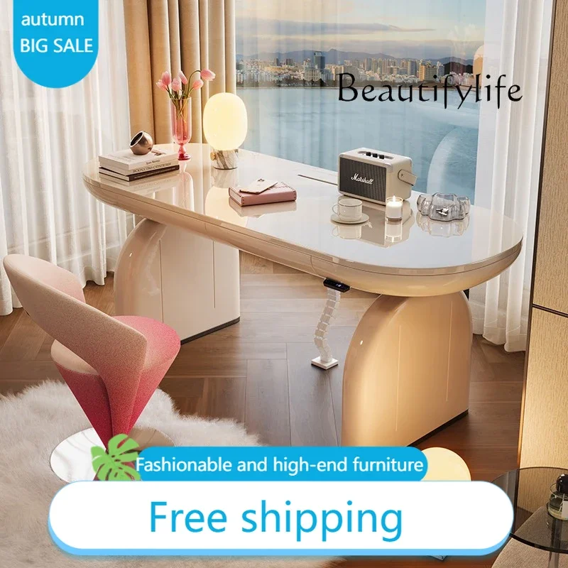 V Italian light luxury dining chair high-end dressing table designer makeup stool designer high-end