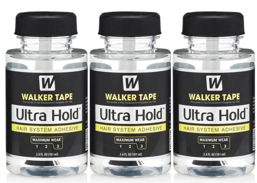 Groothandel Walker Tape Ultra Hold Lace Pruiklijm Waterdichte transparante kantlijm voor haarvervangende borstellijm