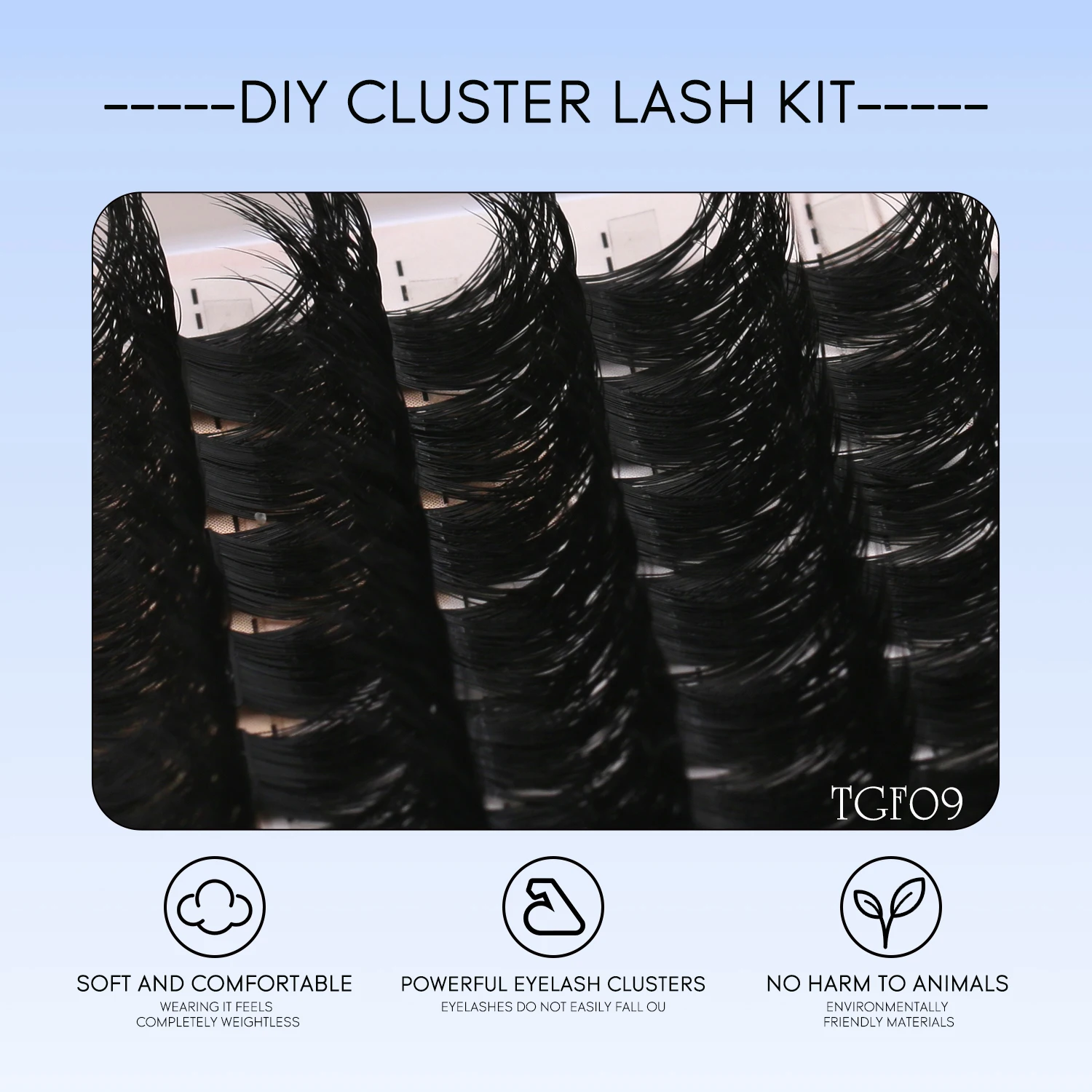Fluffy Cluster Lashes 3