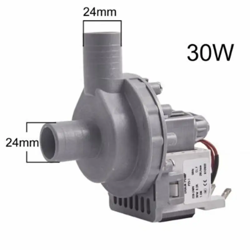 

general 30W washing machine drain pump motor caliber 24/24mm full copper dedicated washer repair spare parts