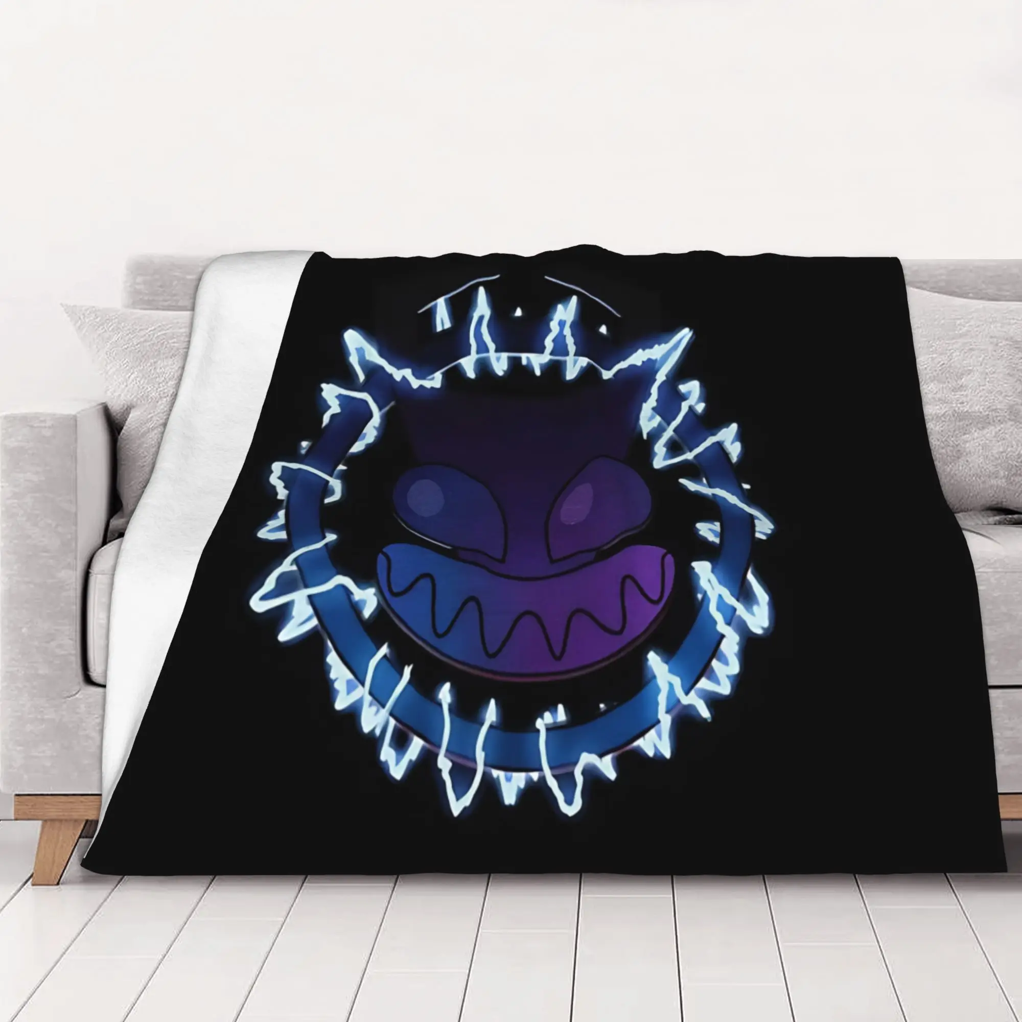 1PC Home Cute Room Decor grunge alien Blanket Throw Blanket Invader Zim Novelty Warm Blanket All Season