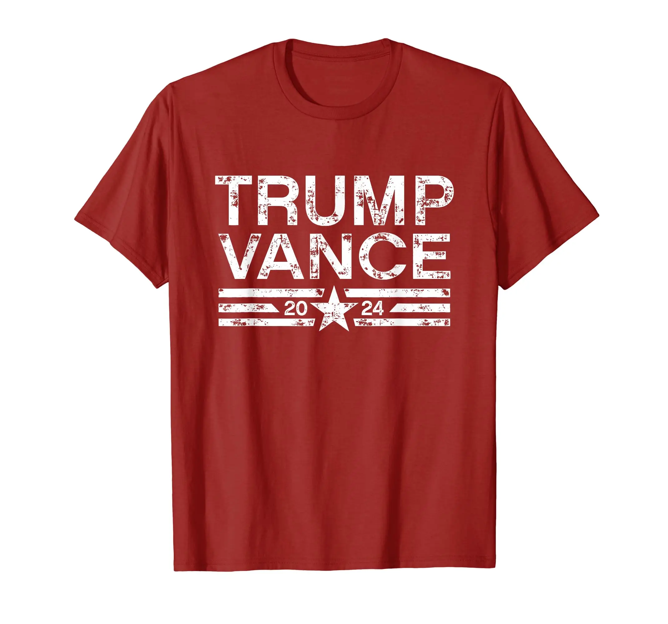 Trump J.D. Vance 2024 Retro Stripe Trump Vance T-Shirt