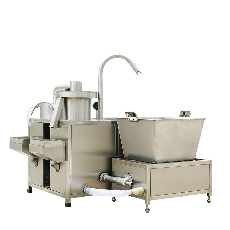 Commercial Stainless Steel Rice Washing Machine for Canteens Removes Stones and Impurities Fast Automatic Large Capacity