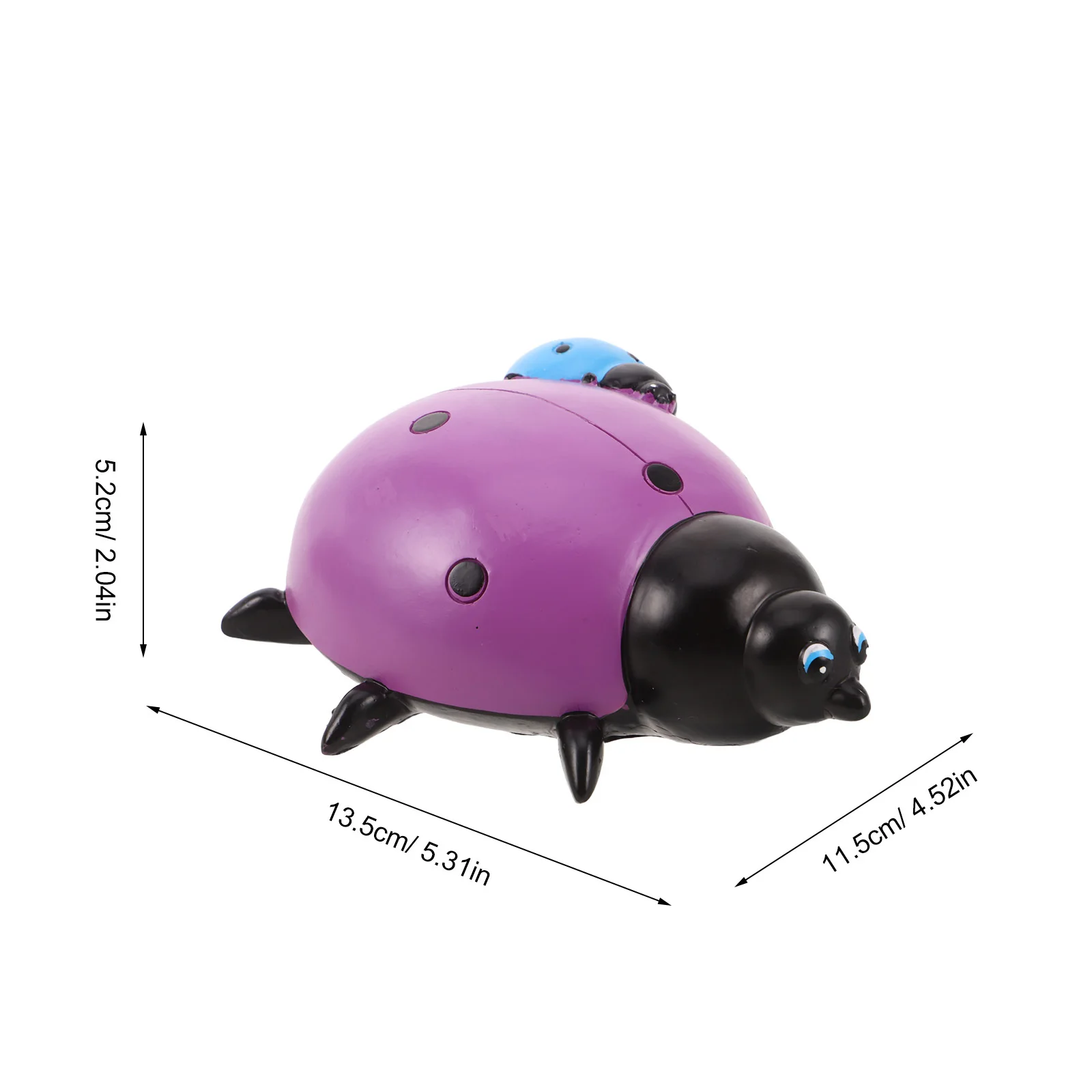 إخفاء مفتاح في الهواء الطلق مانعة لتسرب الماء الراتنج الخنفساء تمثال حديقة الزخرفية مفتاح إخفاء صندوق تخزين آمن ساحة حامل الخنفساء ديكور المنزل