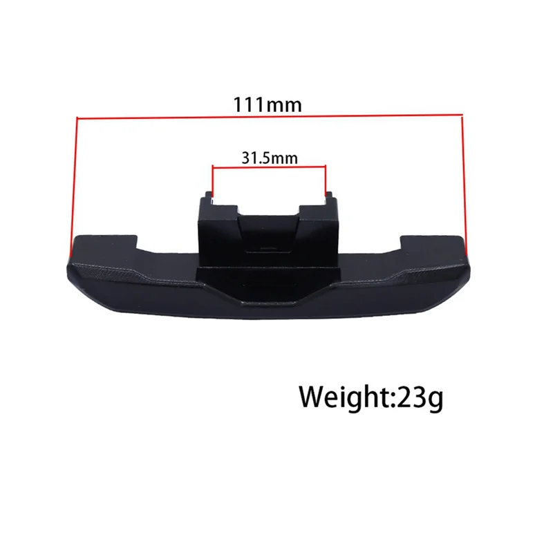 A45F-Voor TRX4M Metalen Achterbumper 1/18 RC Crawler Auto TRX4-M Bronco Upgrade Onderdelen