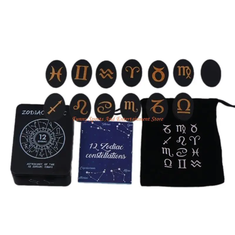 

C4DE Engraved Card with Storage Bag for Divinations/Meditations/Spiritual