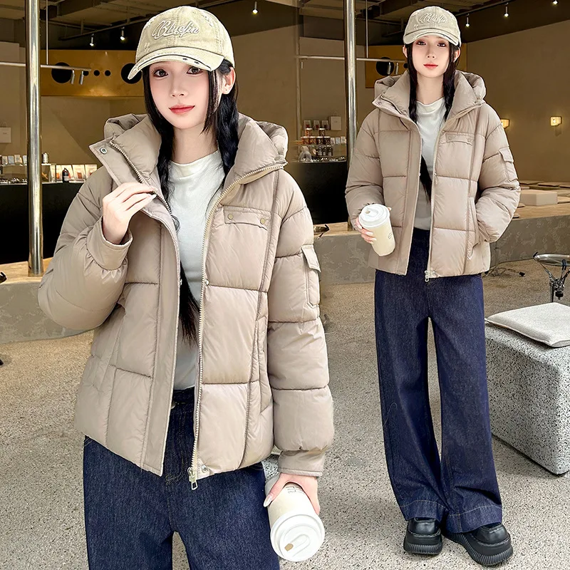 Jackets for Women Clothes Coat Cotton Padded Women's Autumn and Winter New Thick Fashionable Warm Jacket
