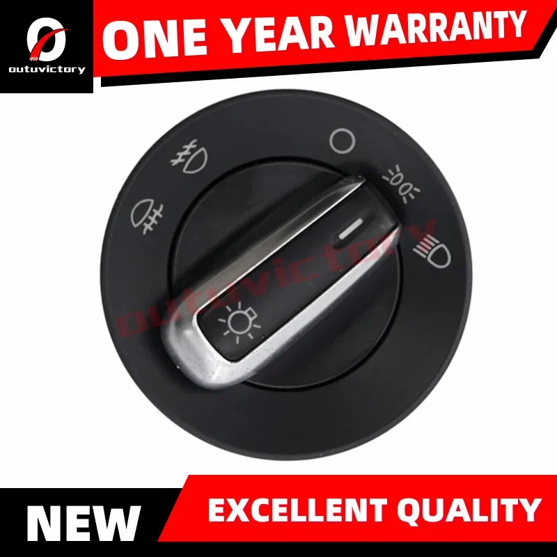 

Headlight Control Switch 3BD941531 For VW Jetta Bora Golf MK4 Passat B5 Beetle T5 Polo 9N Sharan Lupo 3BD 941 531 Red 17Pins