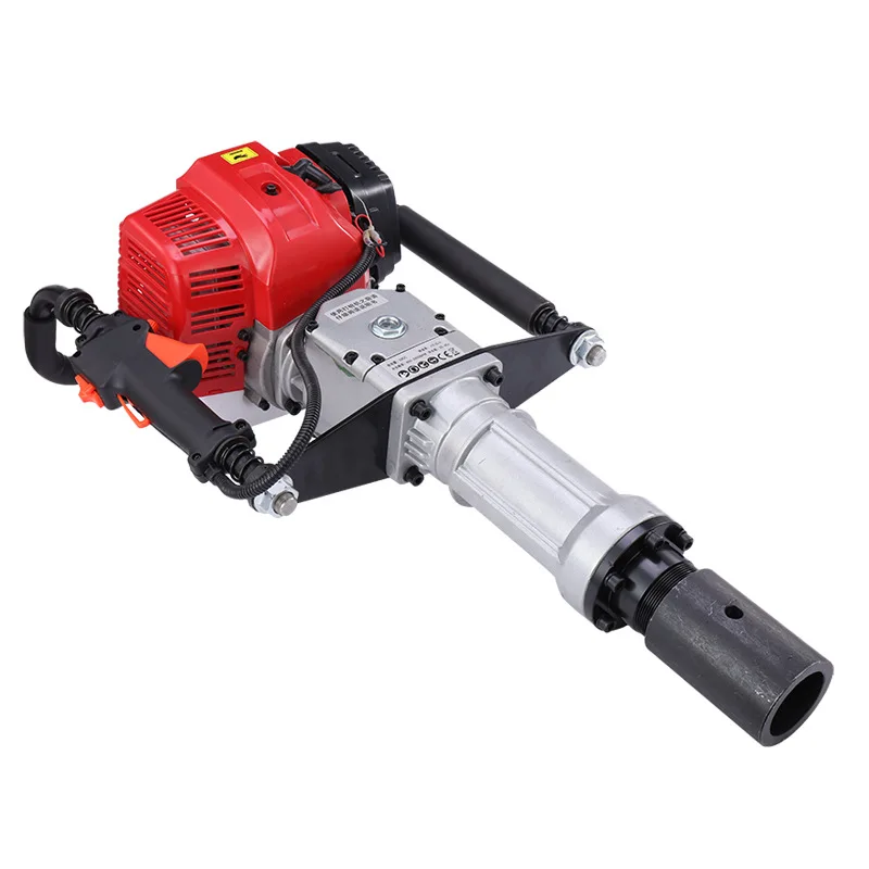 Steel Pipe Wood Pile Project Farm Highway Guardrail Anti-Flood Handheld Portable Pile Planer