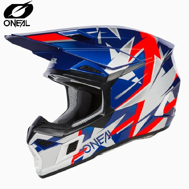 Original USA ONEAL Motorcycle Helmet DOT ECE Certification Full face Double Len Racing Off-road Helmet Capacete Cascos Para Moto