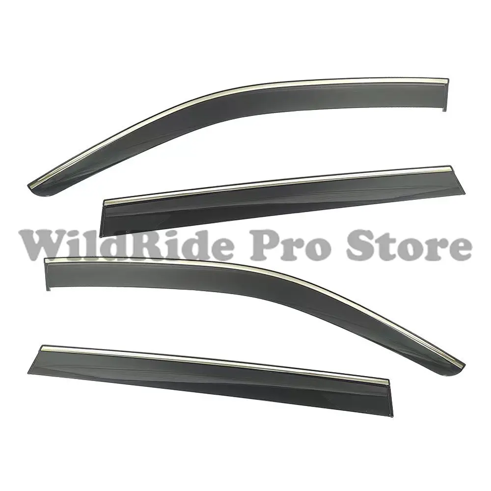 1 set For WINDOW VISOR Car Door Rain Guard windows WEATHER SHIELD WIND DEFLECTOR for 2021-2024 CHERY EXEED VX XTRIM Side Sun DEF