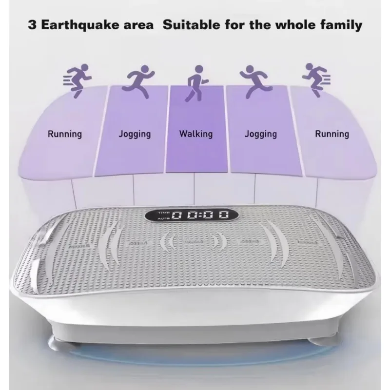 Hot Selling Portable Fat Loss Machine With Wireless Control High-Performance Household Vibration Plate