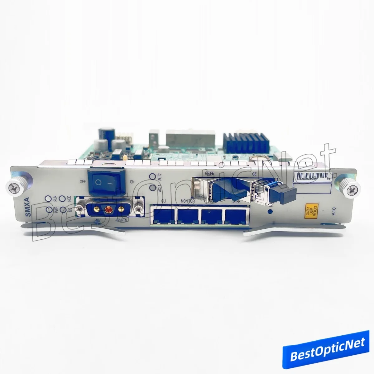 Used ZTE OLT SMXA A10 A31 A51 Control  Uplink Card Support GE 10GE SFP Uplink Port 48V DC Power For C320 GPON EPON OLT
