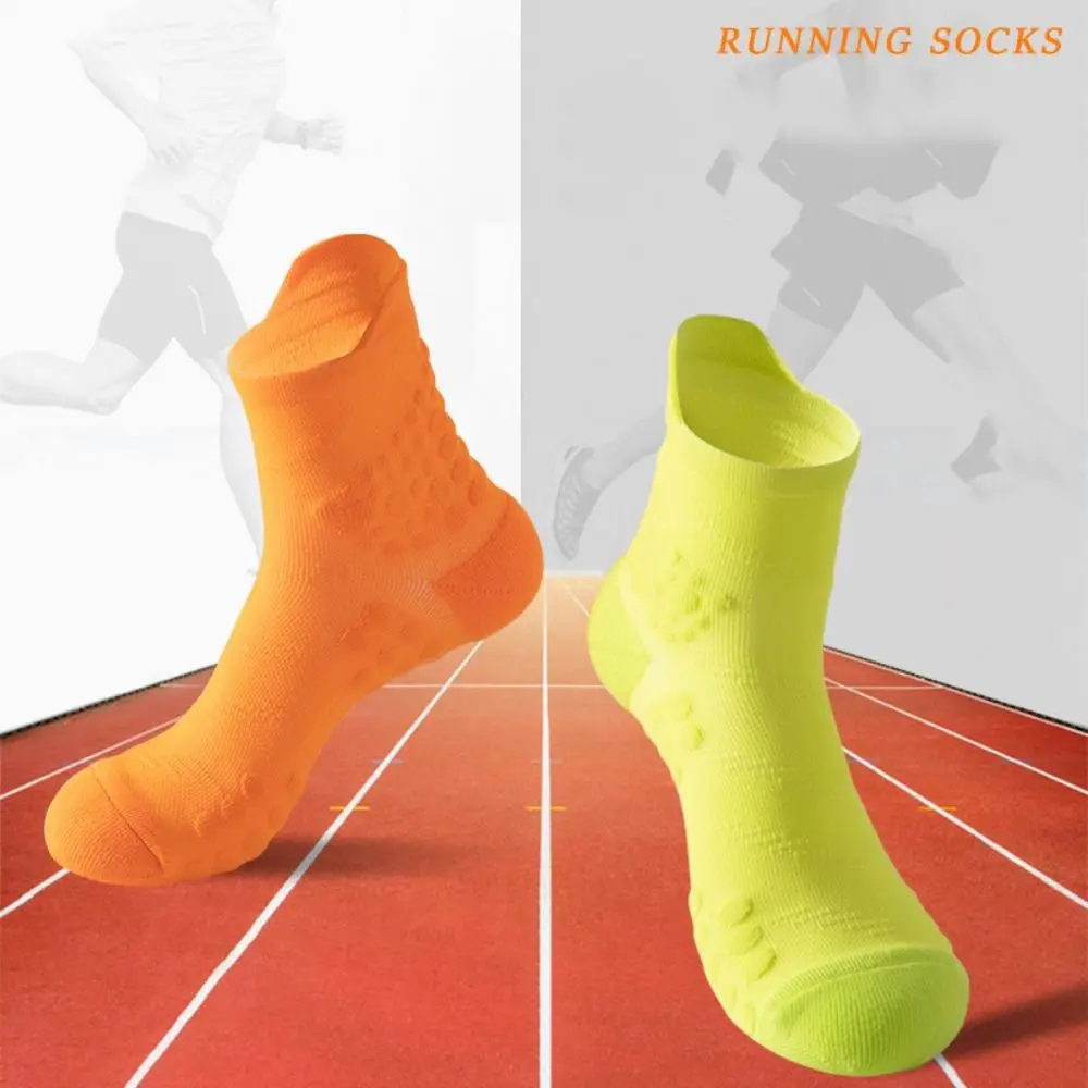 

Sweat-Absorbent Anti-Slip Sports Socks Deodorant Comfortable Men's Badminton Socks Professional Low Towel Bottom Socks