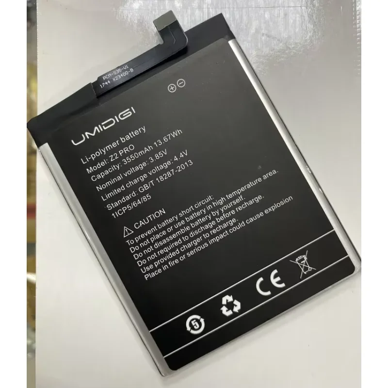 For Umidigi Z2 Pro Brand New Mobile Phone Battery Umi Z2 Pro Battery 3850MAh