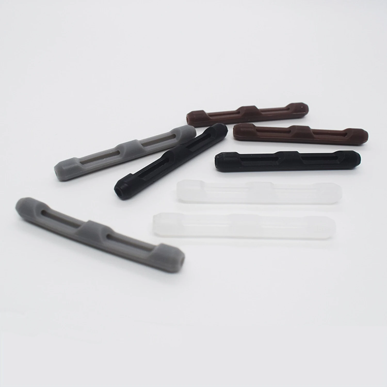 2Pcs Silicone Glasses Anti-slip Sleeves Temple Tip Holder Eyeglasses Grip Anti Slip Ear Hook Glasses Foot Cover Eyewear