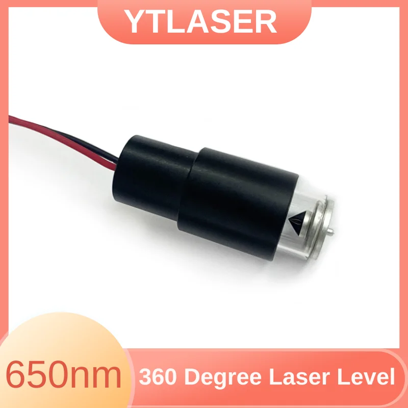 360 Degree Laser Level Module 650nm 10mW 50mW 100mW 200mW Red Laser Line Module for Tester Laser Engraving Machine Accessories