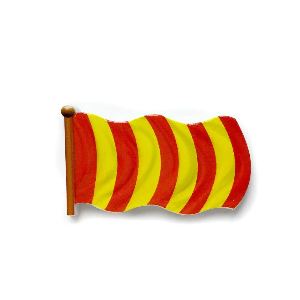 

Spain Catalonia Flag Fridge Magnet, Cute Refrigerator Magnet for Home Decor, Room Decoration, Home Accessories