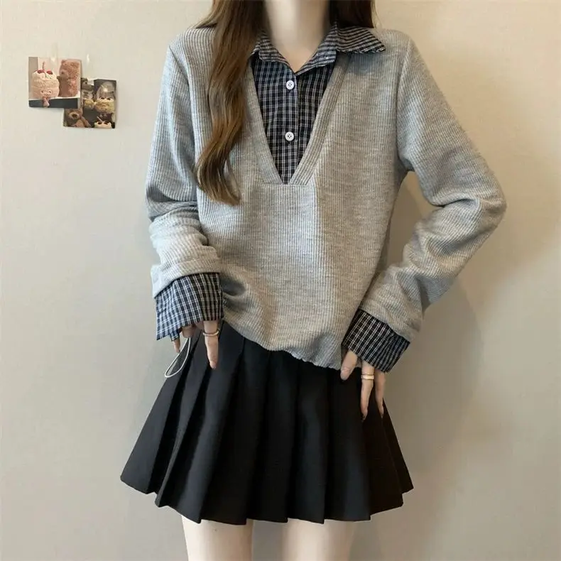 بلوزات نسائية مقصوصة Y2K Polerones ملابس نسائية مزخرفة رائجة ومتينة وسحاب علوي تسحب نساء مع غطاء محرك السيارة