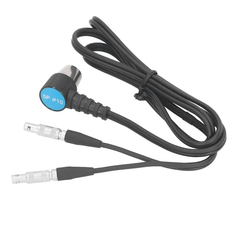 FOR Metals, Non Metal, Plastics10Mm/5Mhz Ultrasonic Thickness Gauge Standard Probe Non Contact Transducer Tester Meter